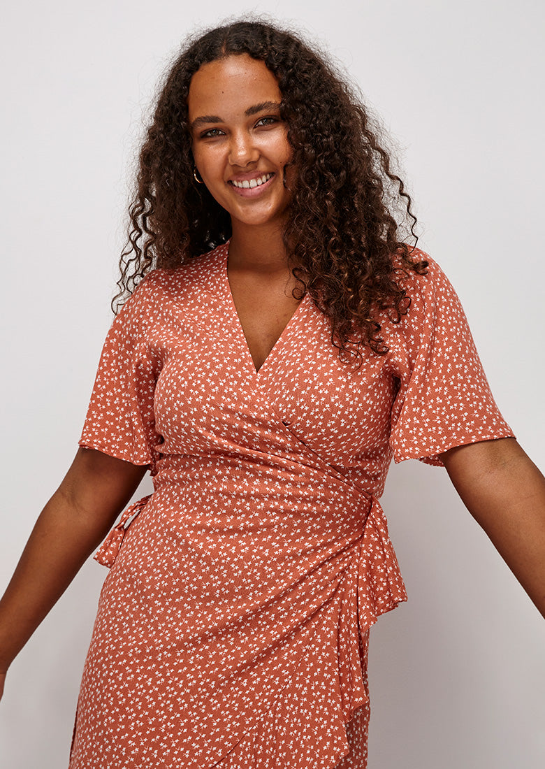 Soho Wrap Dress | Ghanda Clothing